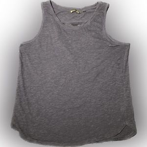 Athleta Women’s Dark Gray Open Back Tank Top size Large